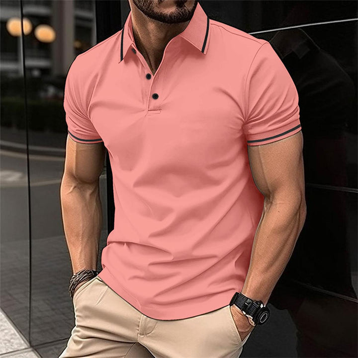Herren Schlanke Passform Polo | Kurzärmelig