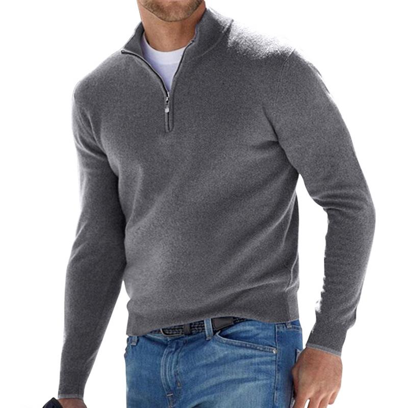 Herren Warm Strick Pullover | Langarm
