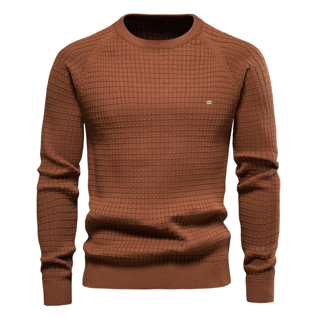 Herren Warmer Stylischer Strick Pullover | Rundhals