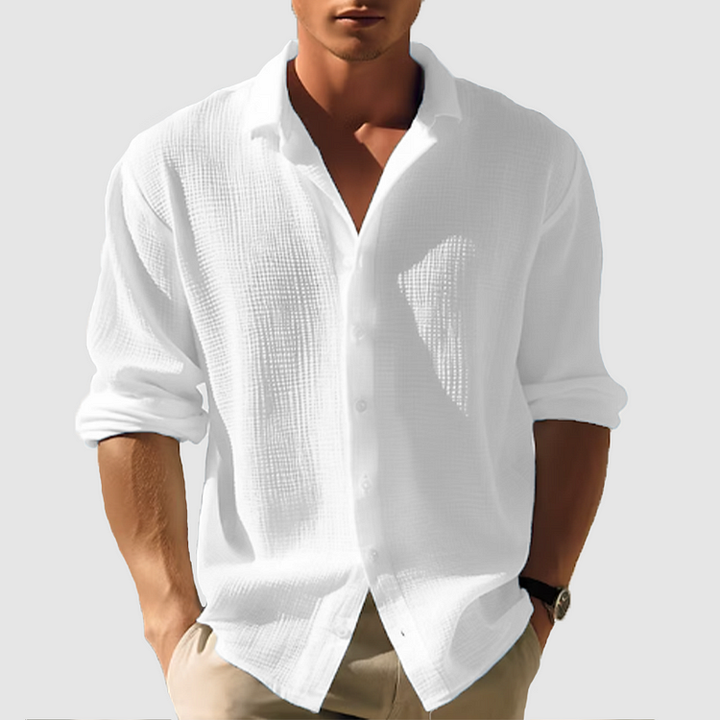 Stylisches Sommerhemd Für Herren | Langarm