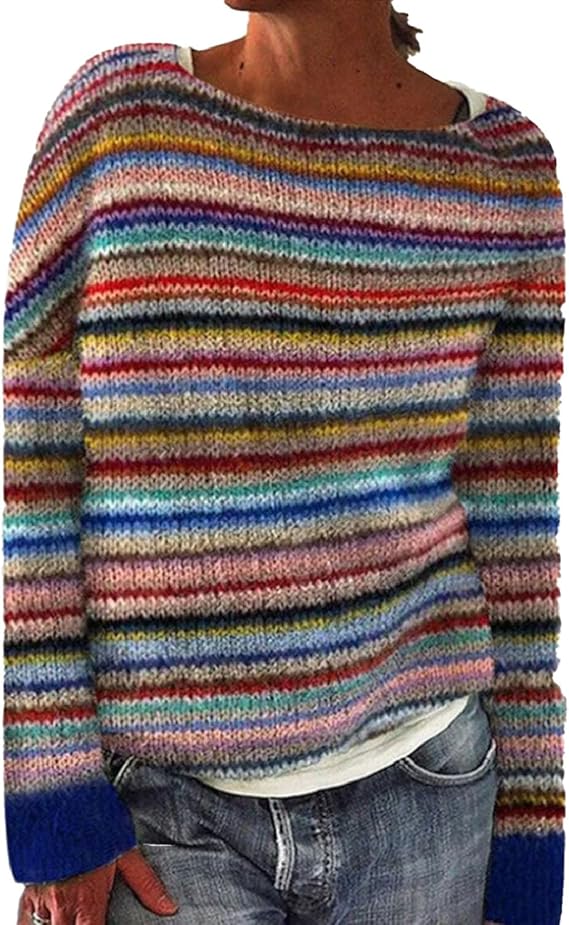 Damen Gestrickt Pullover | Warme