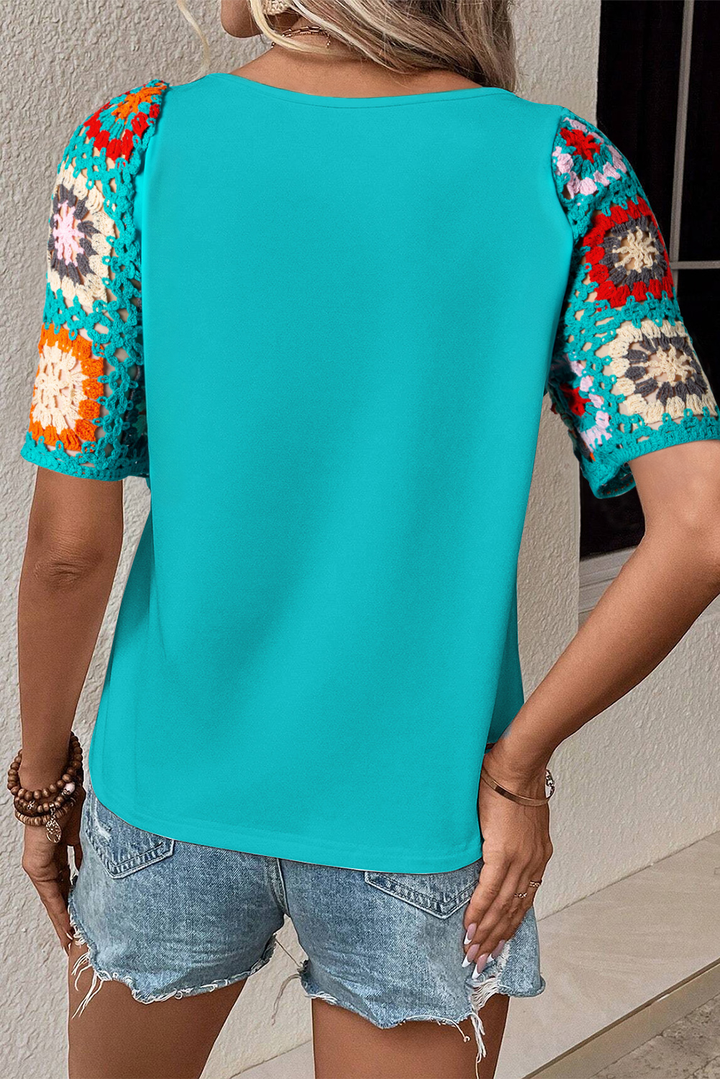 Kurzarm Sommertop Für Damen | Häkeln
