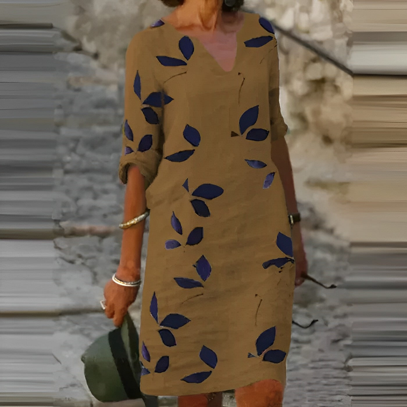 Bedrucktes Sommerkleid für Damen | Mini