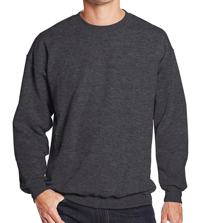 Herren Stilvoll Lässiges Rundhalsausschnitt Sweatshirt | Langarm