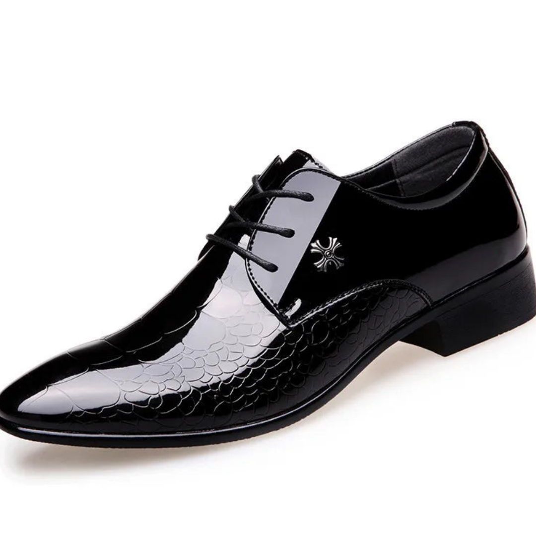 Herren Elegante Formelle Schuhe | Schwarz