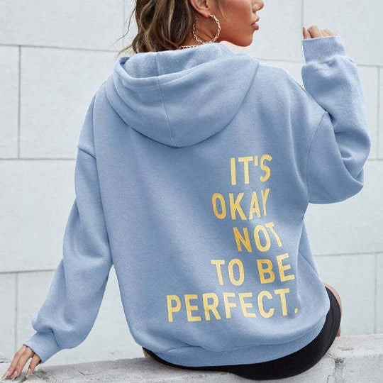 Damen Bedruckter Kapuzenpulli | Langarm