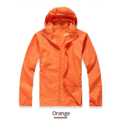 Windfeld | Unisex leichte wasserdichte Windjacke | Weiß