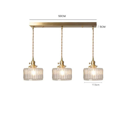 GlasLicht Hängeleuchte im Retro-Design mit elegantem grünen Glas.