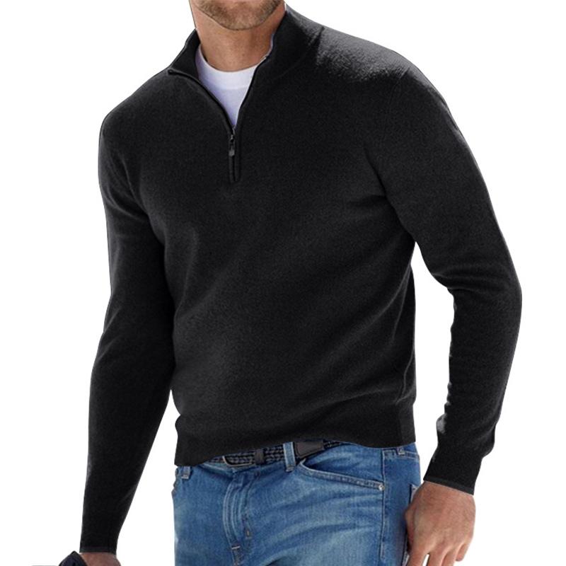 Herren Warm Strick Pullover | Langarm