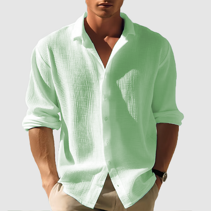 Stylisches Sommerhemd Für Herren | Langarm
