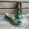 Damen Vintage Slip On Schuhe | Klassisch