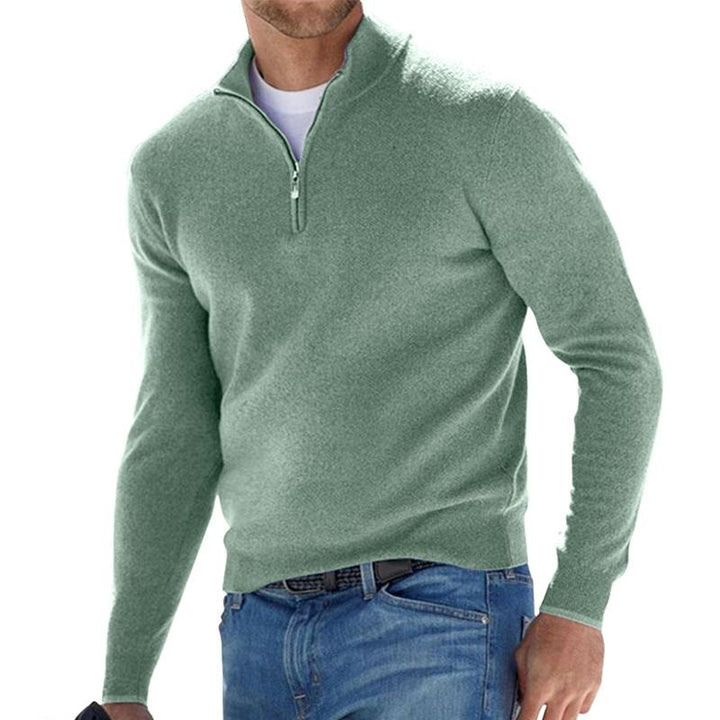 Herren Warm Strick Pullover | Langarm