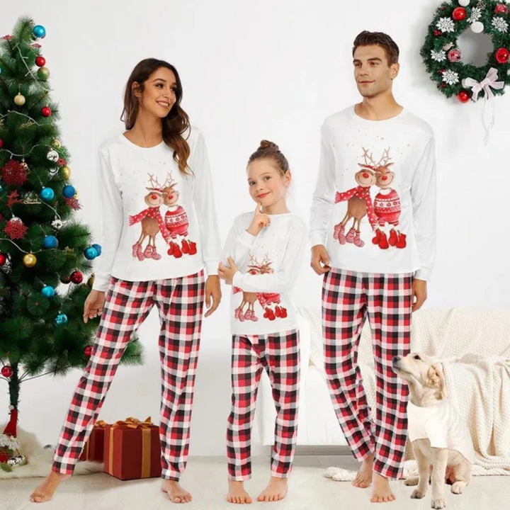 Familie Weihnachtspyjama Set | Warme