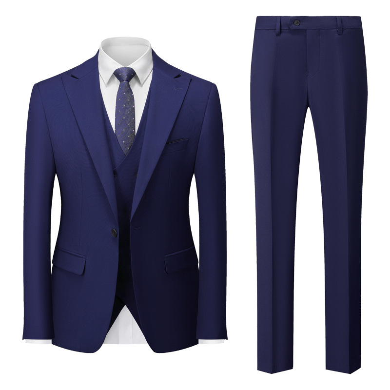 Herren Moderne Klassisch 3-Teilig Hochzeitsgast Anzug Set | Formelle