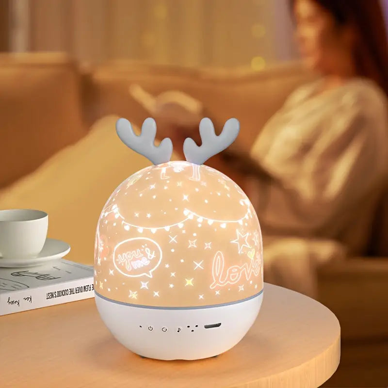 SterrenLicht Schattig nachtlampje dat perfect is voor kinderen om mee in slaap te vallen.