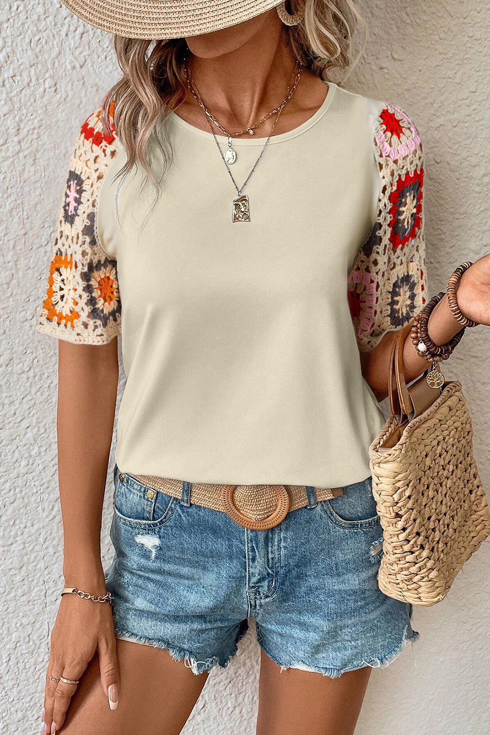Kurzarm Sommertop Für Damen | Häkeln