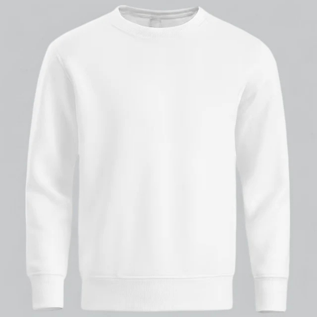 Herren Stilvoll Lässiges Rundhalsausschnitt Sweatshirt | Langarm
