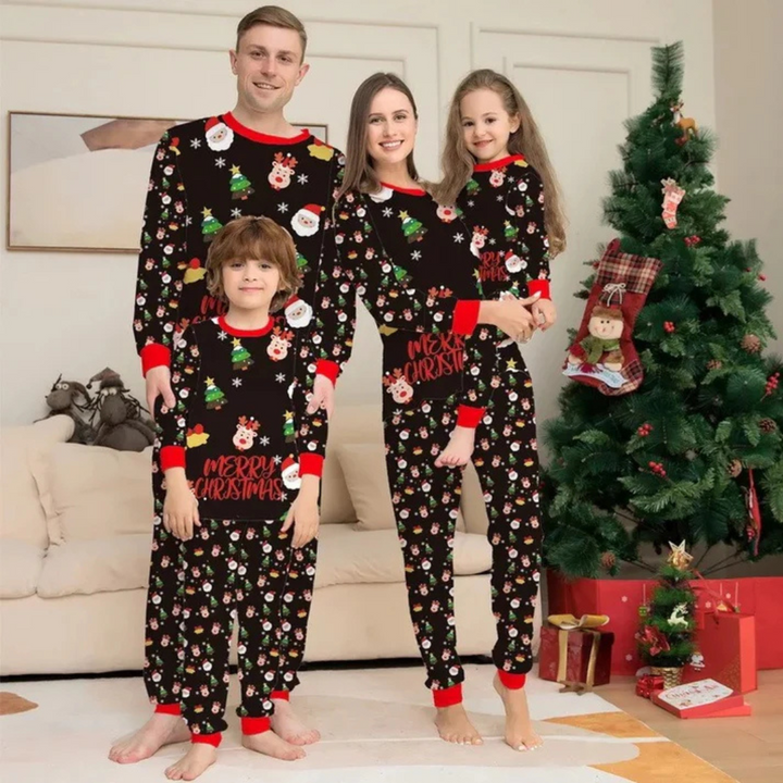 Familie Weihnachtspyjama Set | Warme