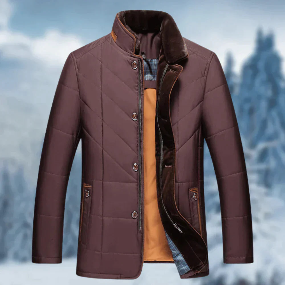 Herren Gesteppte Winterjacke | Warme
