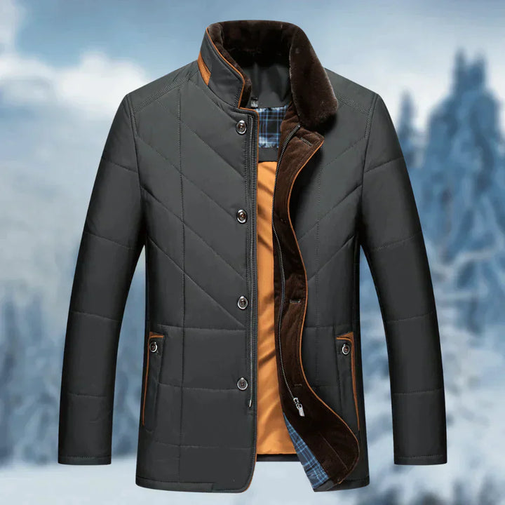Herren Gesteppte Winterjacke | Warme