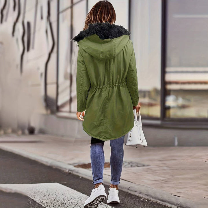 Damen Winter Parka | Kordelzug