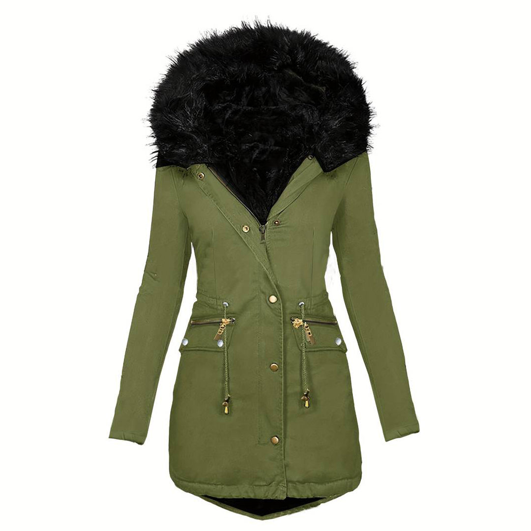 Damen Winter Parka | Kordelzug