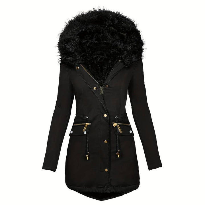 Damen Winter Parka | Kordelzug