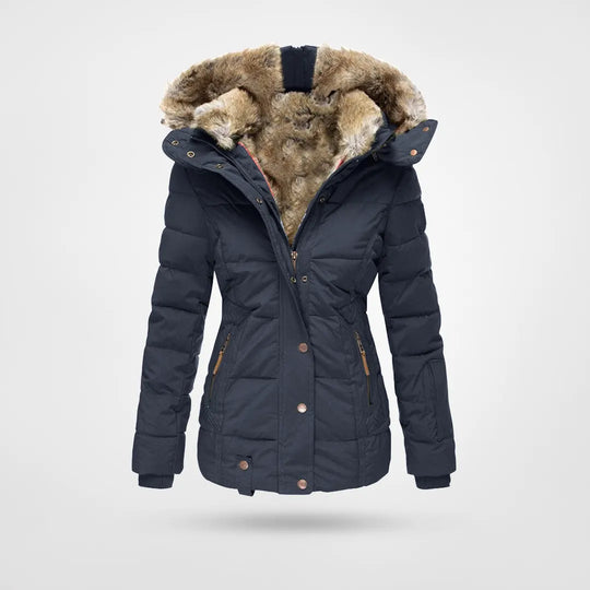 Damen-Winter-Daunenjacke | Warme