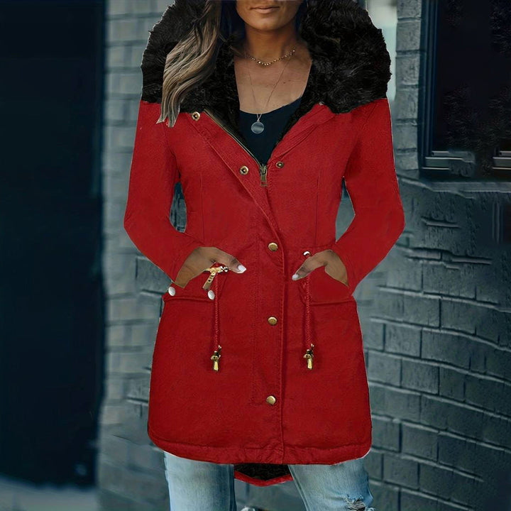Damen Winter Parka | Kordelzug
