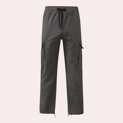 Ryder | Herren Cargo Hose mit praktischen Taschen | Schwarz