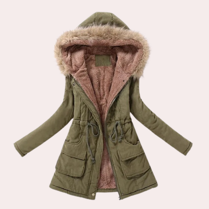 Damen Winter Jacke | Mit Kapuze