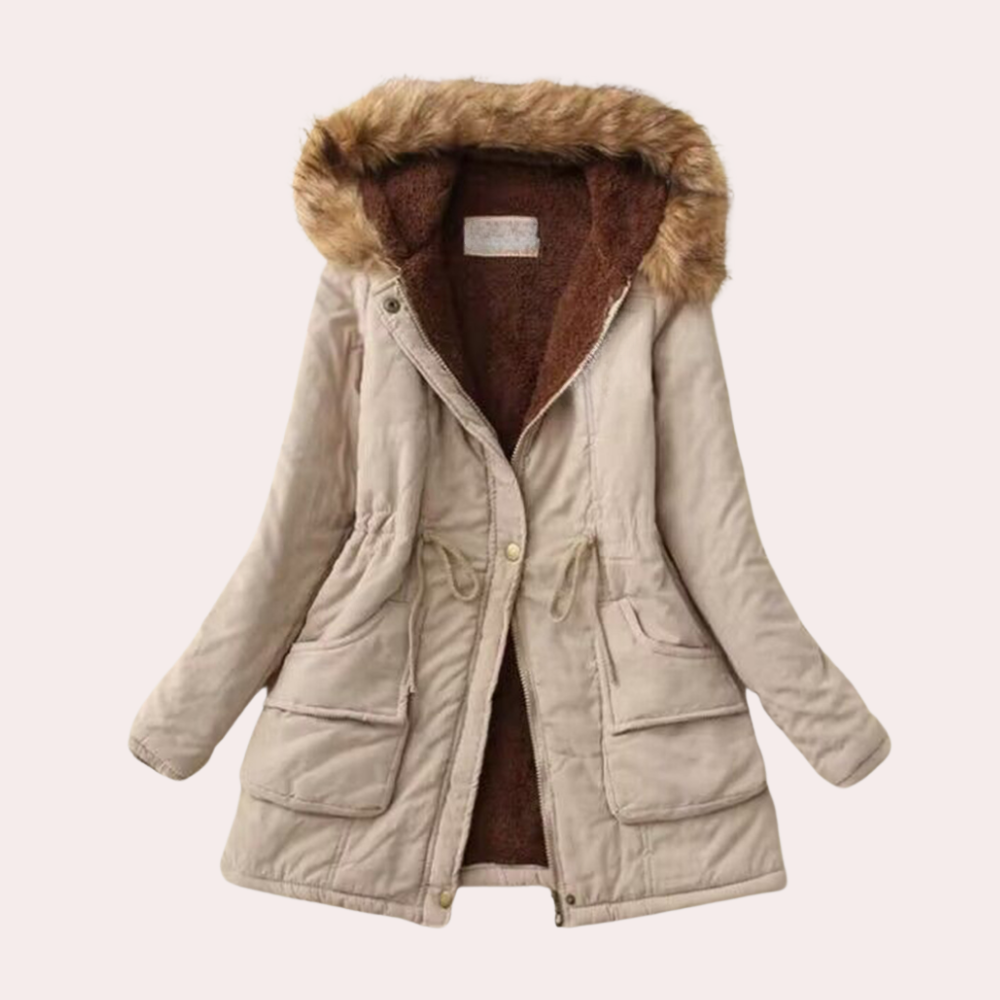 Damen Winter Jacke | Mit Kapuze