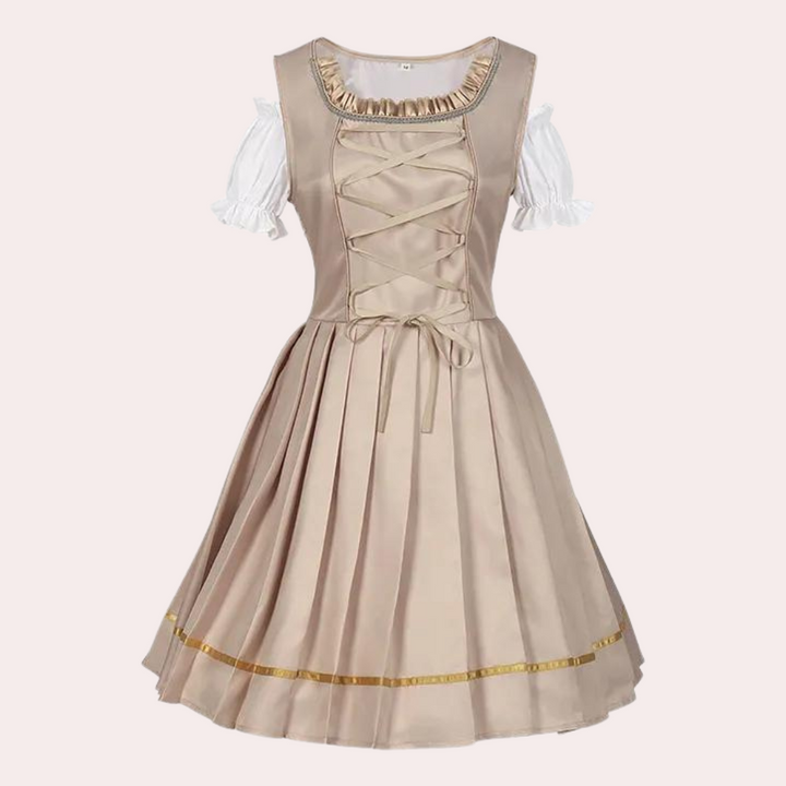 Damen Modernes Glanz Oktoberfest Kostüm