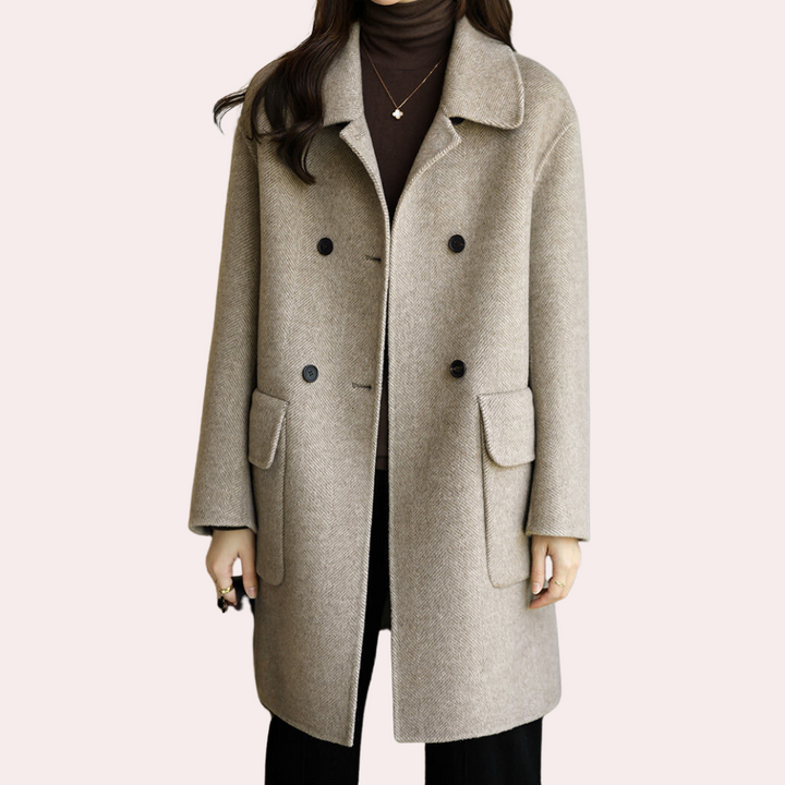 Damen Mode Jacke | Reverskragen
