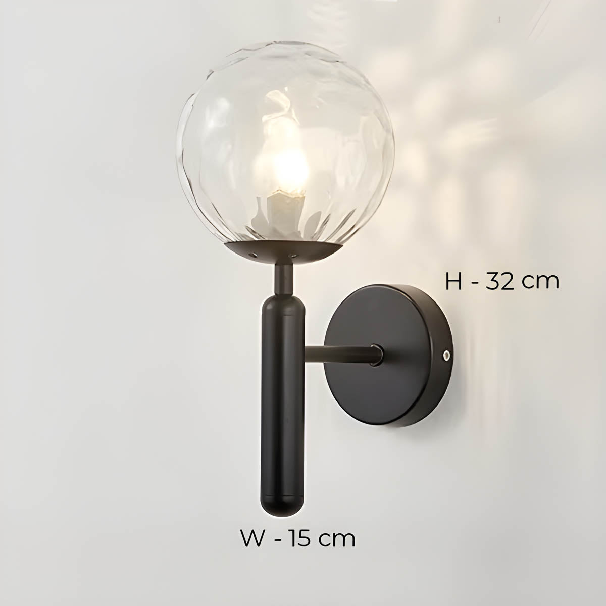 GlobeGlow Moderne Wandleuchte – Perfekte Wahl für elegante Akzentbeleuchtung in jedem Raum.