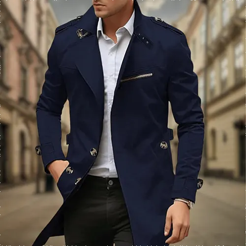 Herren Graben Mantel | Wasserdicht