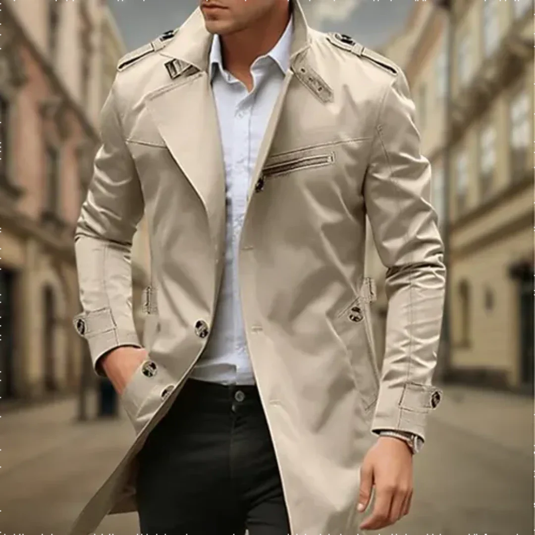 Herren Graben Mantel | Wasserdicht