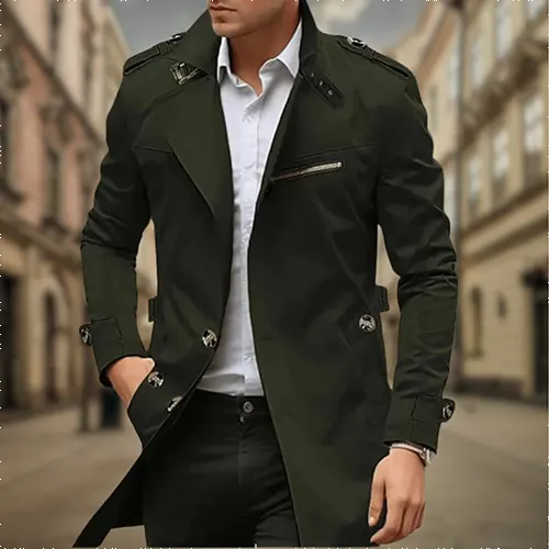 Herren Graben Mantel | Wasserdicht