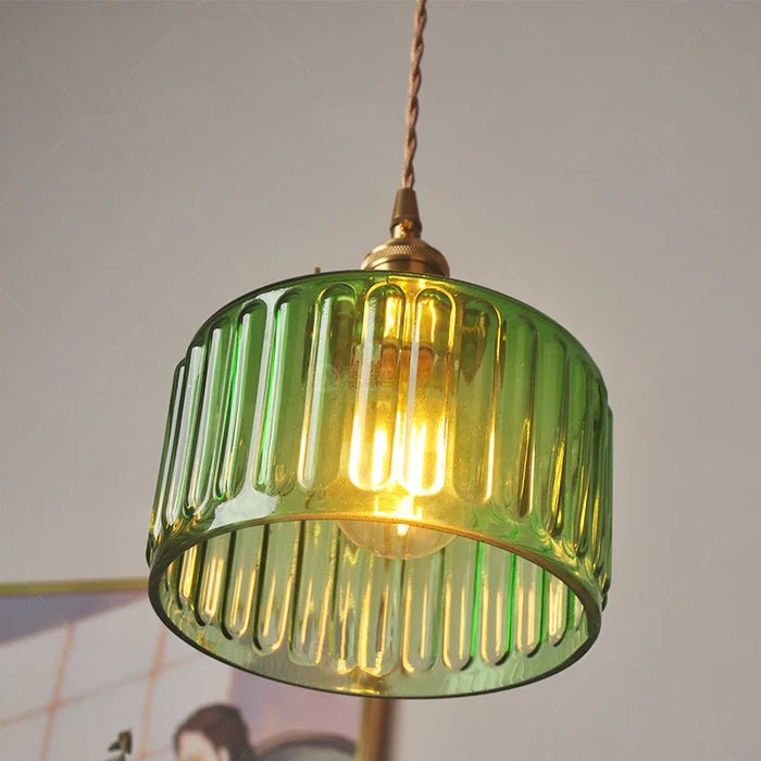 Hängeleuchte GlasLicht – perfekte Kombination aus Retro-Stil und Eleganz.