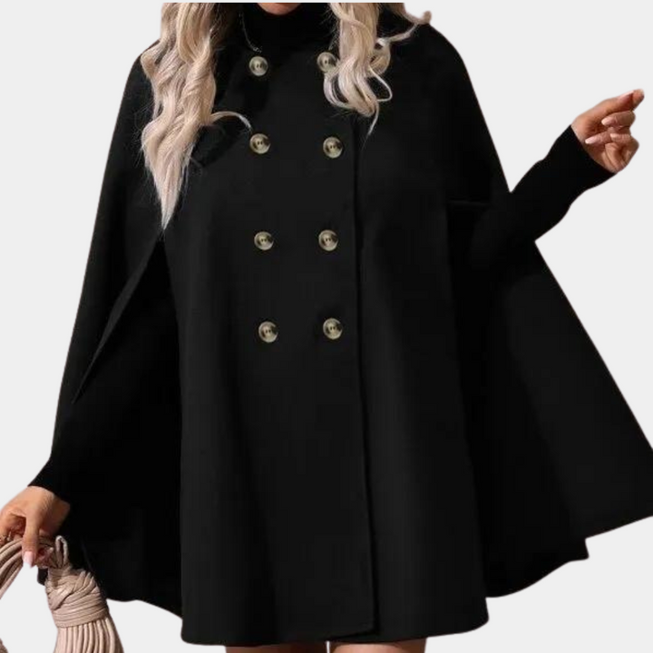 Damen Gemütliches Kap Mantel | Mode