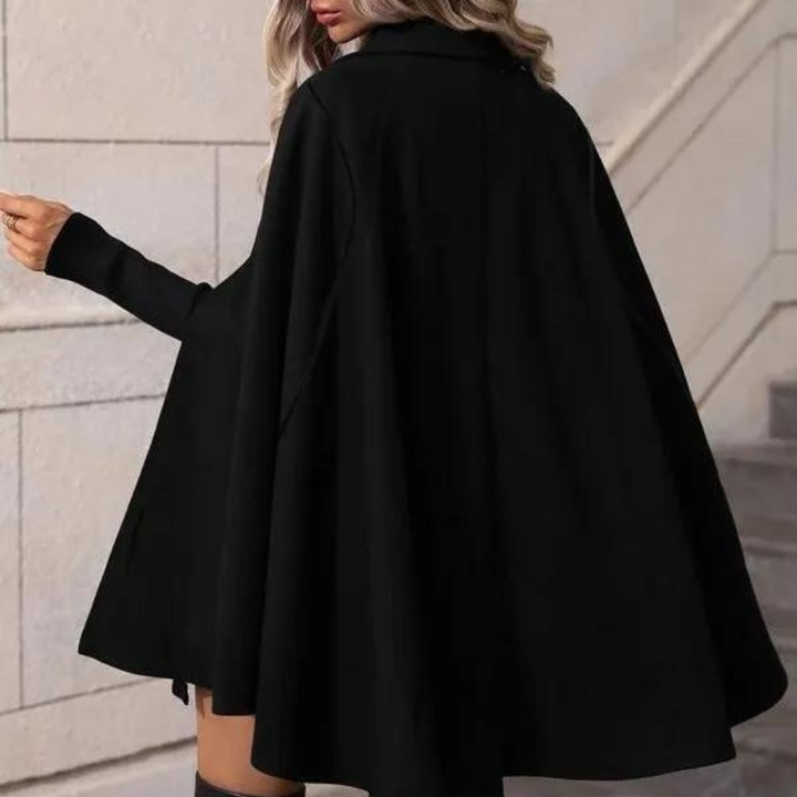 Damen Gemütliches Kap Mantel | Mode