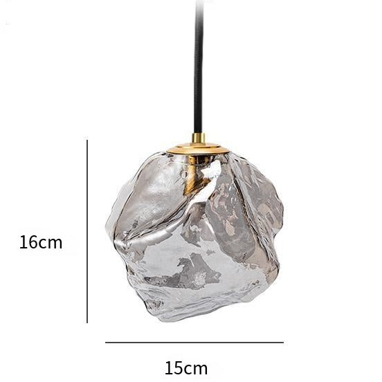 CrystalBloom Hängeleuchte – Perfekte Mischung aus Funktionalität und Design.