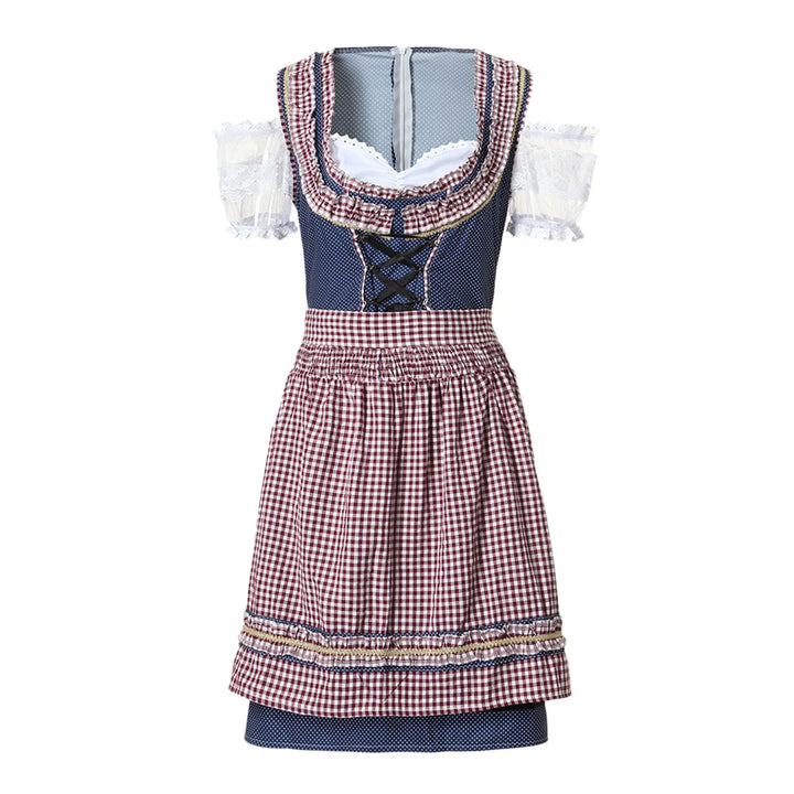 Damen Mode Blau Oktoberfest Kostüm