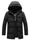 Herren Gesteppter Winter Jacke | Lang
