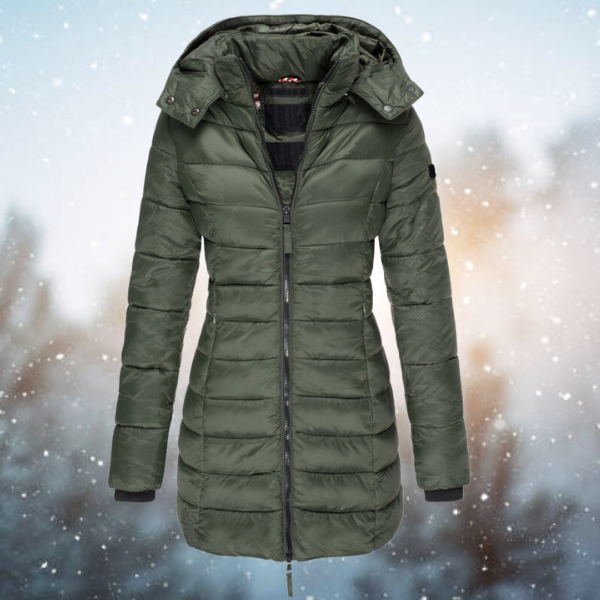 Damen Lange Jacke | Warme
