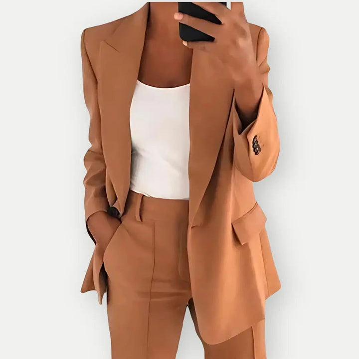 Damen Elegante Business 2-teiliges Anzug-Set | Stilvoll