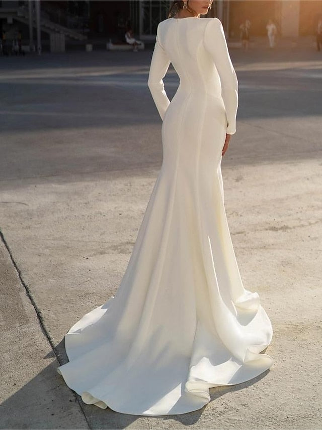 Damen Meerjungfrau Braut Kleid | Maxi
