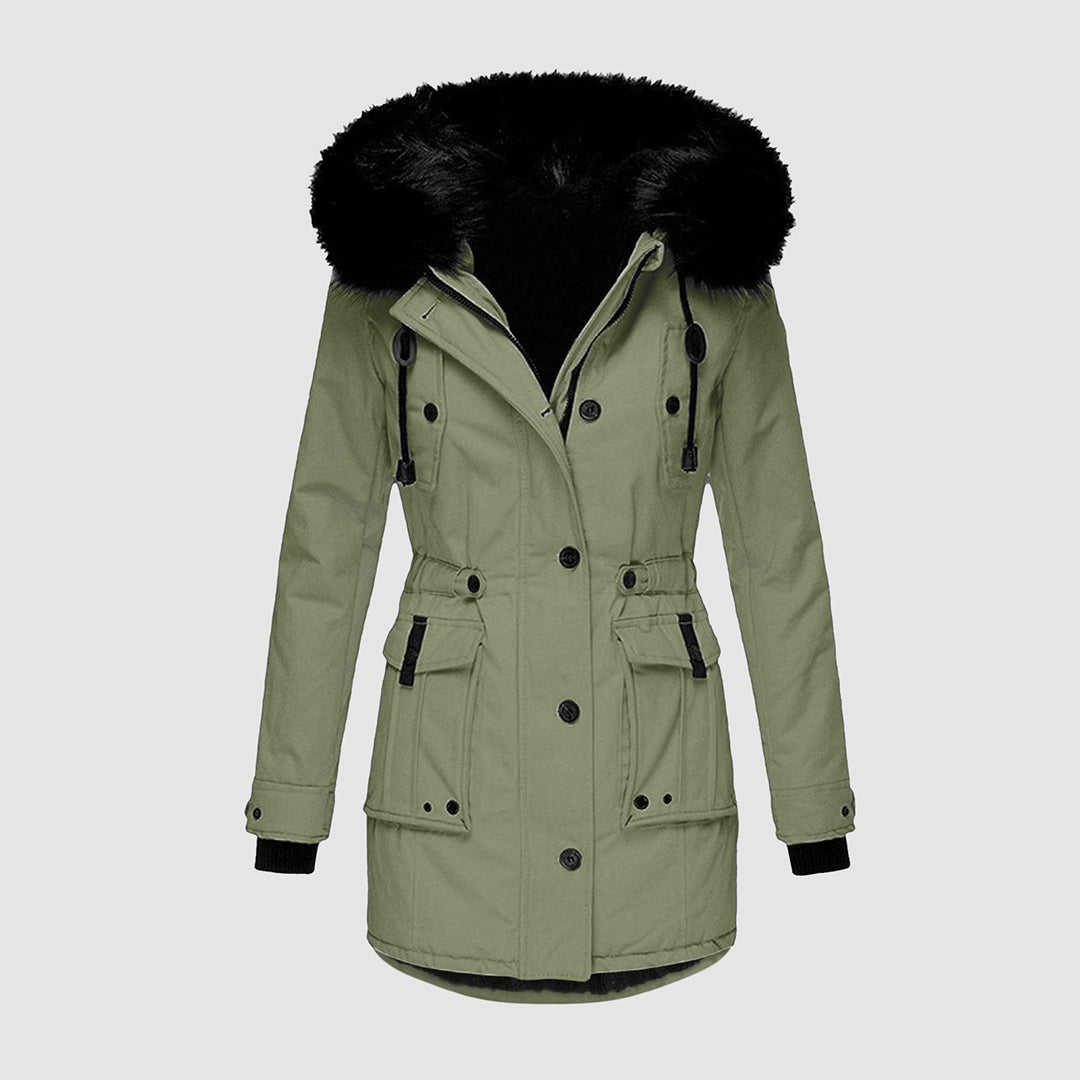 Damen Regen Mit Kapuze Jacke | Winter