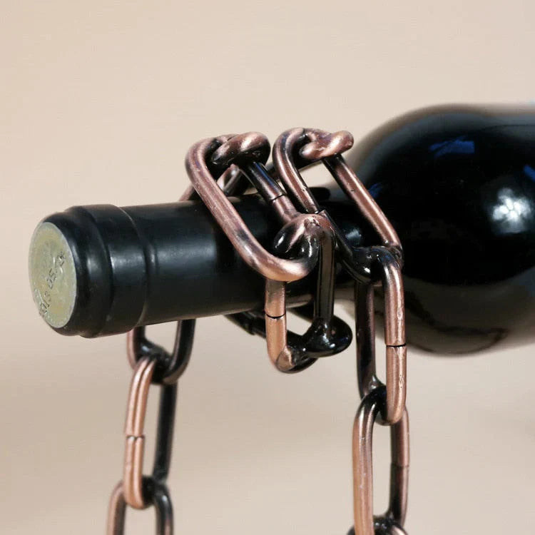 Flaschen schweben lassen mit dem VineChain einzigartigen Kettendesign.