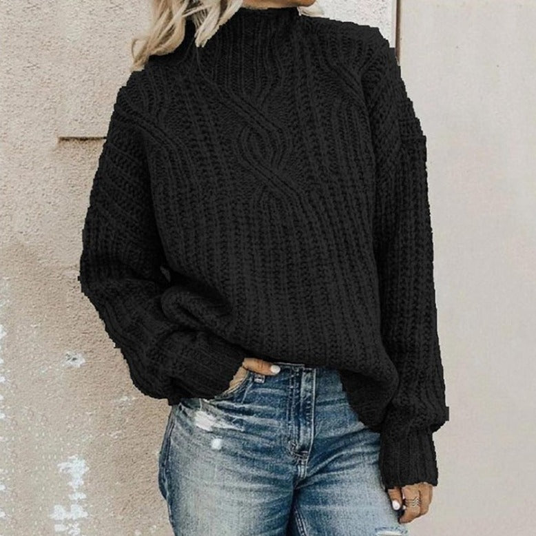 Damen Warme Strick Pullover | Winter